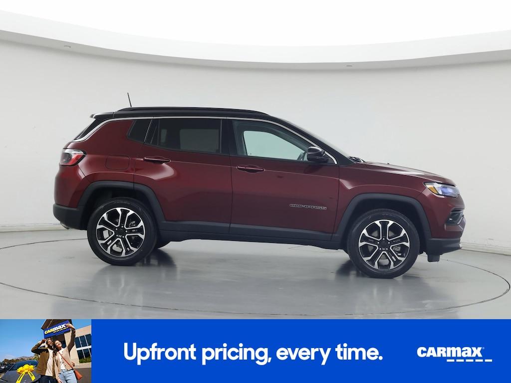 used 2022 Jeep Compass car, priced at $23,998
