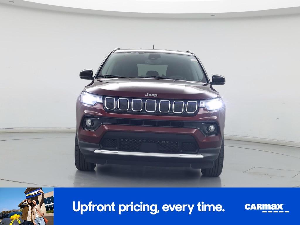 used 2022 Jeep Compass car, priced at $23,998