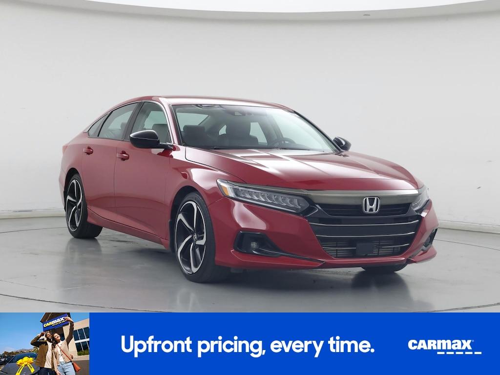 used 2021 Honda Accord car, priced at $25,998