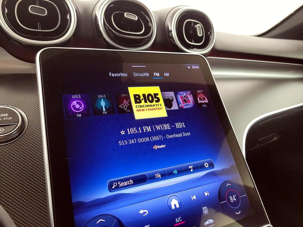 used 2024 Mercedes-Benz C-Class car, priced at $36,998