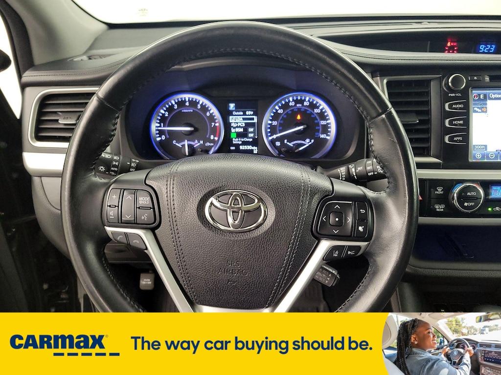 used 2017 Toyota Highlander car, priced at $22,998