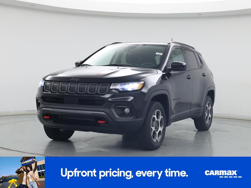 used 2022 Jeep Compass car, priced at $23,998
