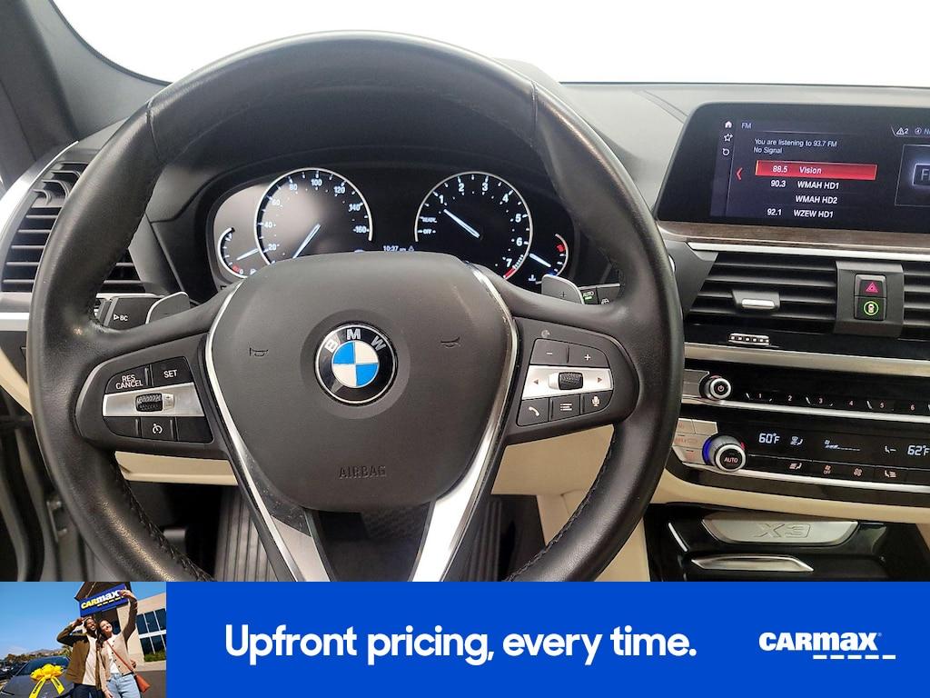 used 2021 BMW X3 car, priced at $27,998