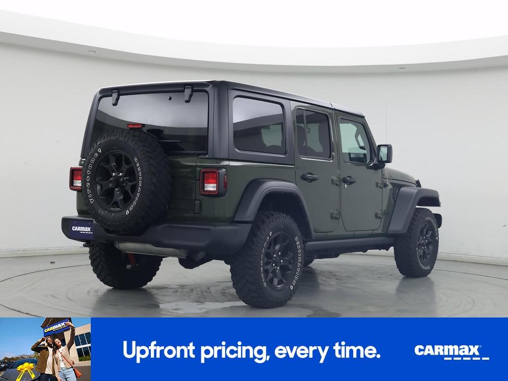 used 2022 Jeep Wrangler car, priced at $32,998