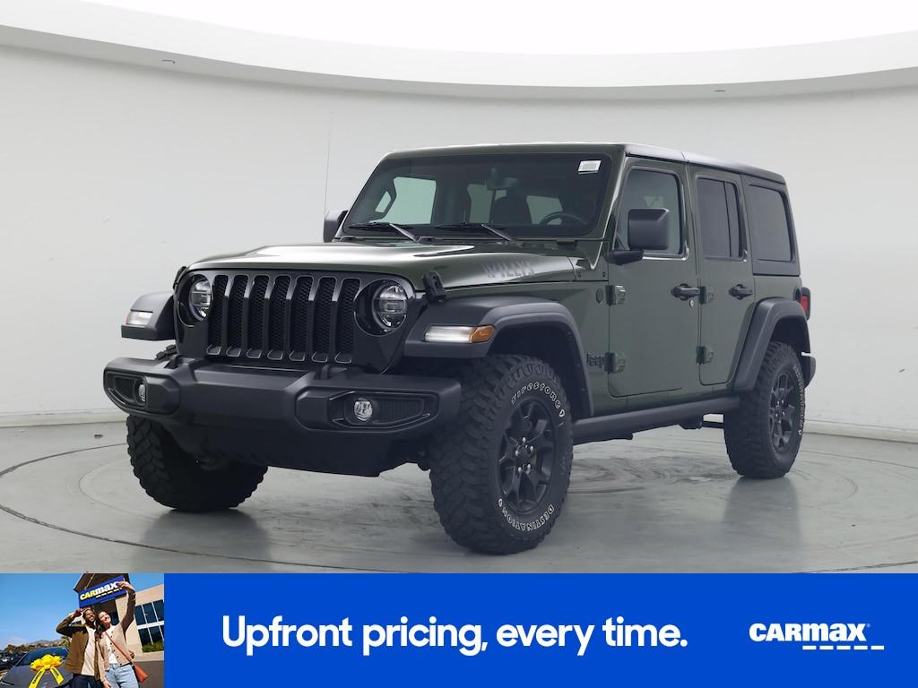 used 2022 Jeep Wrangler car, priced at $32,998