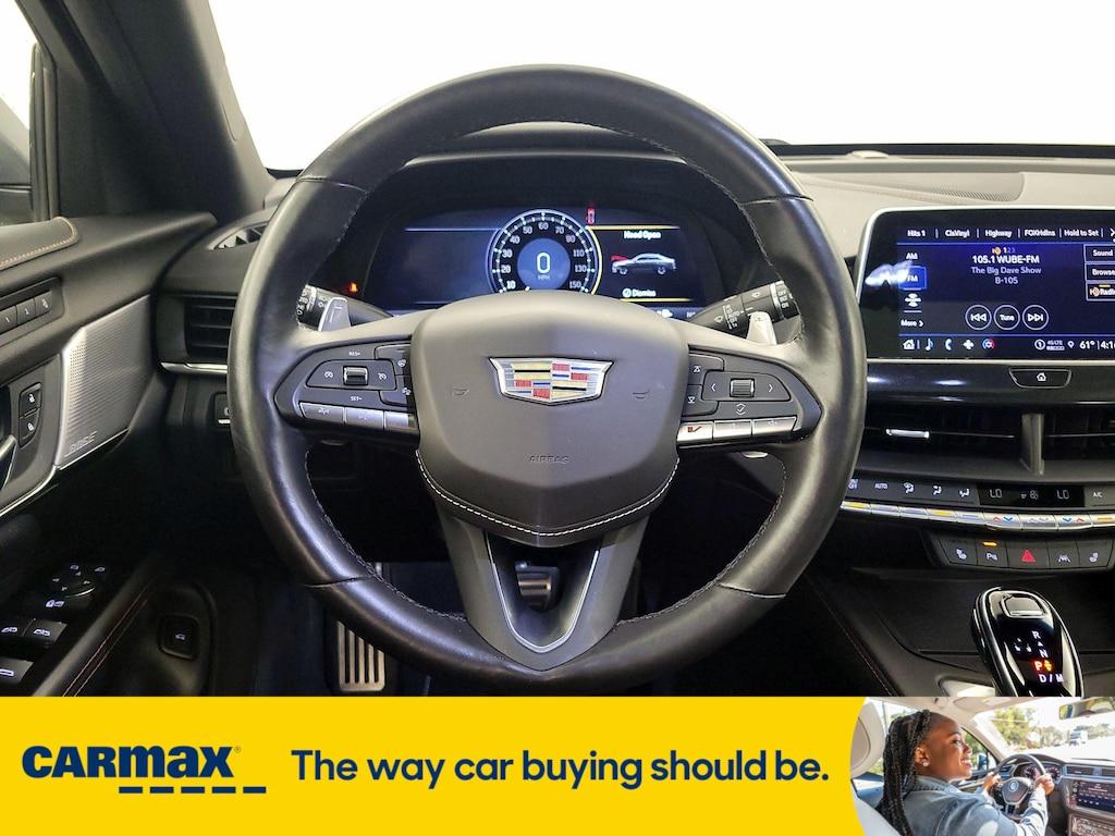 used 2022 Cadillac CT4-V car, priced at $40,998