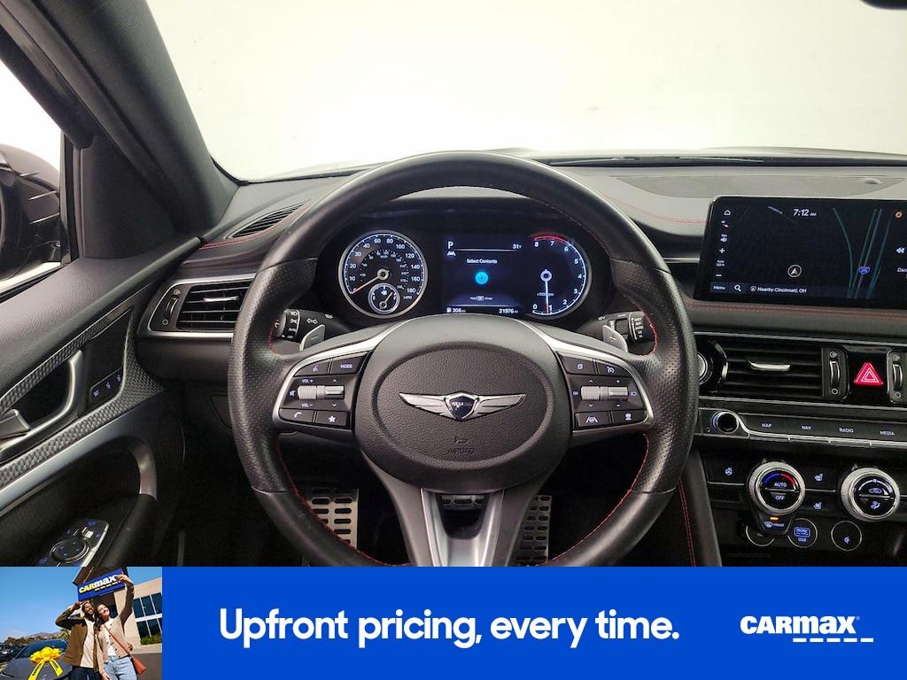 used 2023 Genesis G70 car, priced at $32,998