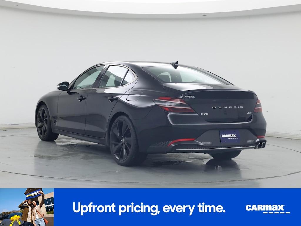 used 2023 Genesis G70 car, priced at $32,998