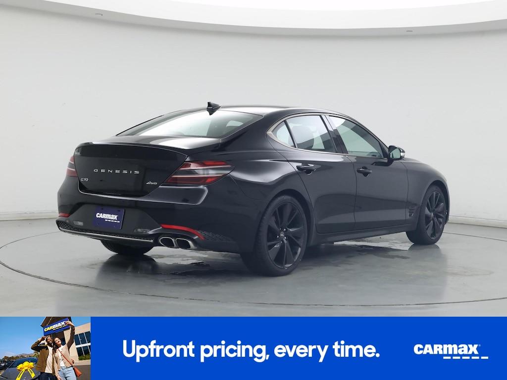 used 2023 Genesis G70 car, priced at $32,998