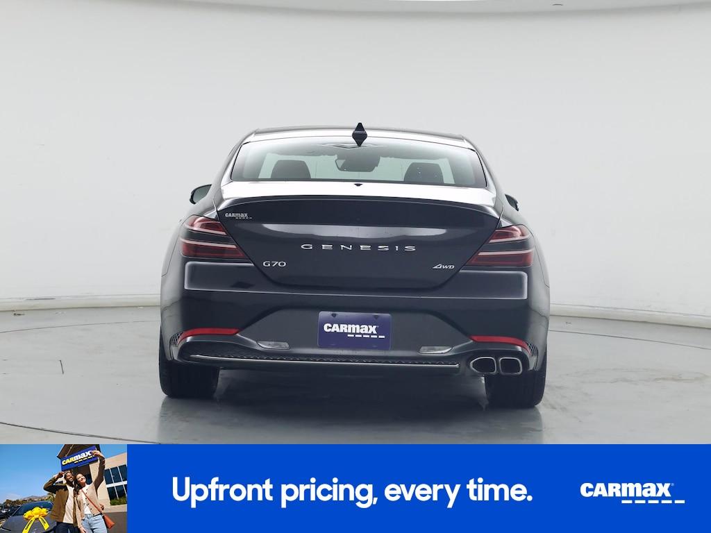 used 2023 Genesis G70 car, priced at $32,998