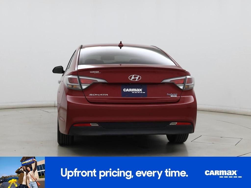used 2016 Hyundai Sonata Hybrid car, priced at $13,998