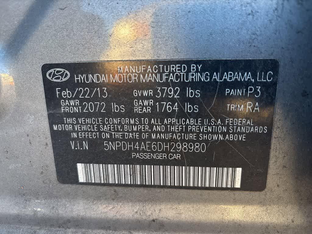 used 2013 Hyundai Elantra car, priced at $999