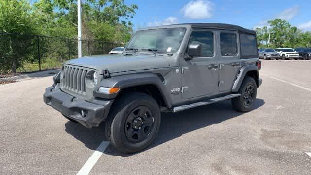used 2021 Jeep Wrangler Unlimited car, priced at $28,900
