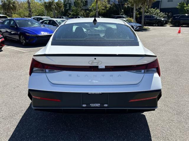 new 2025 Hyundai Elantra car, priced at $24,816