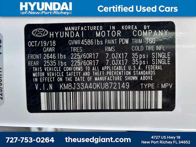 used 2019 Hyundai Tucson car, priced at $12,180