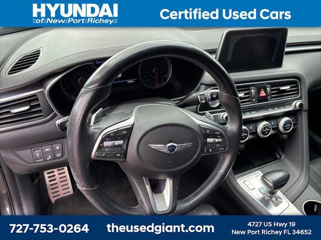 used 2020 Genesis G70 car, priced at $19,967