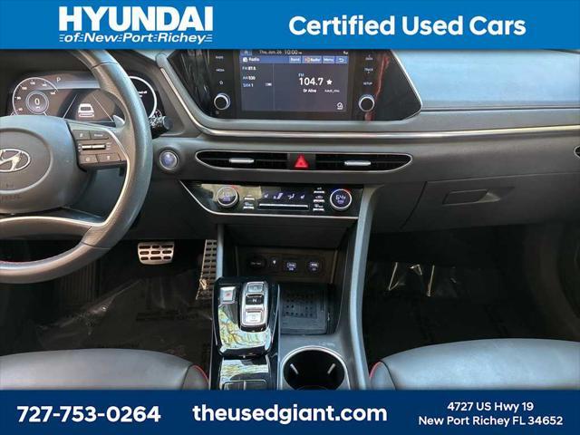 used 2021 Hyundai Sonata car, priced at $17,342