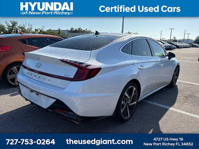 used 2021 Hyundai Sonata car, priced at $17,787