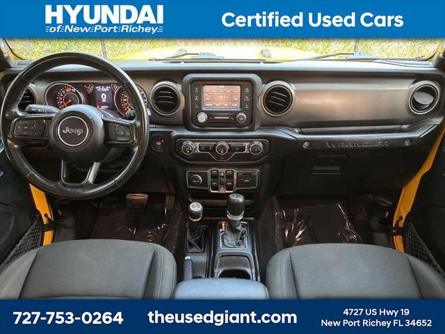 used 2020 Jeep Wrangler Unlimited car, priced at $21,912