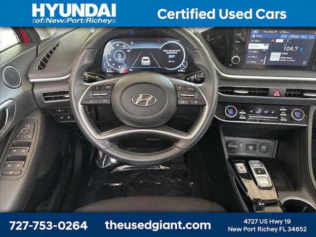 used 2021 Hyundai Sonata car, priced at $17,399