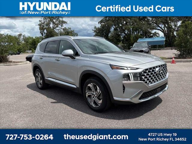 used 2021 Hyundai Santa Fe car, priced at $20,532