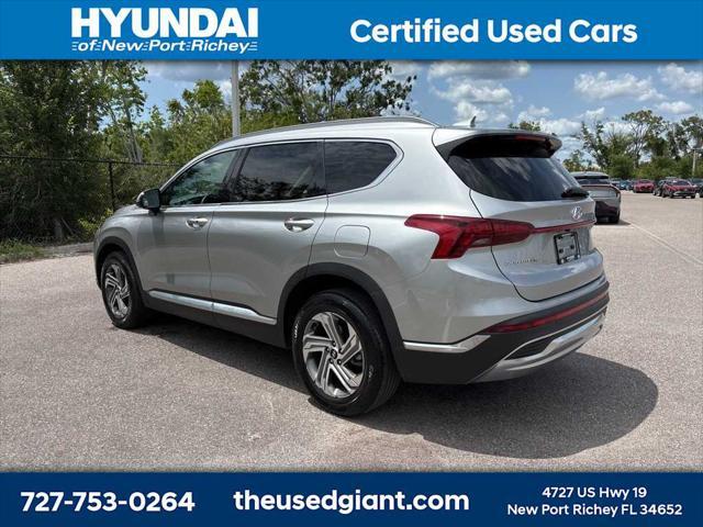used 2021 Hyundai Santa Fe car, priced at $20,532