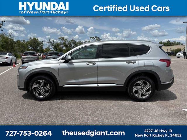 used 2021 Hyundai Santa Fe car, priced at $20,532