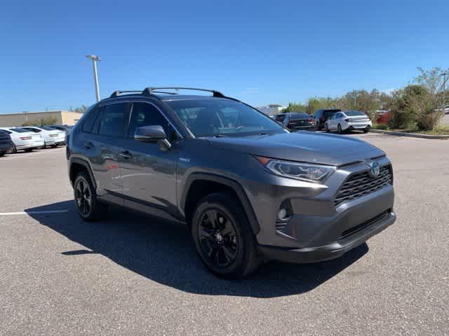 used 2021 Toyota RAV4 Hybrid car, priced at $29,094