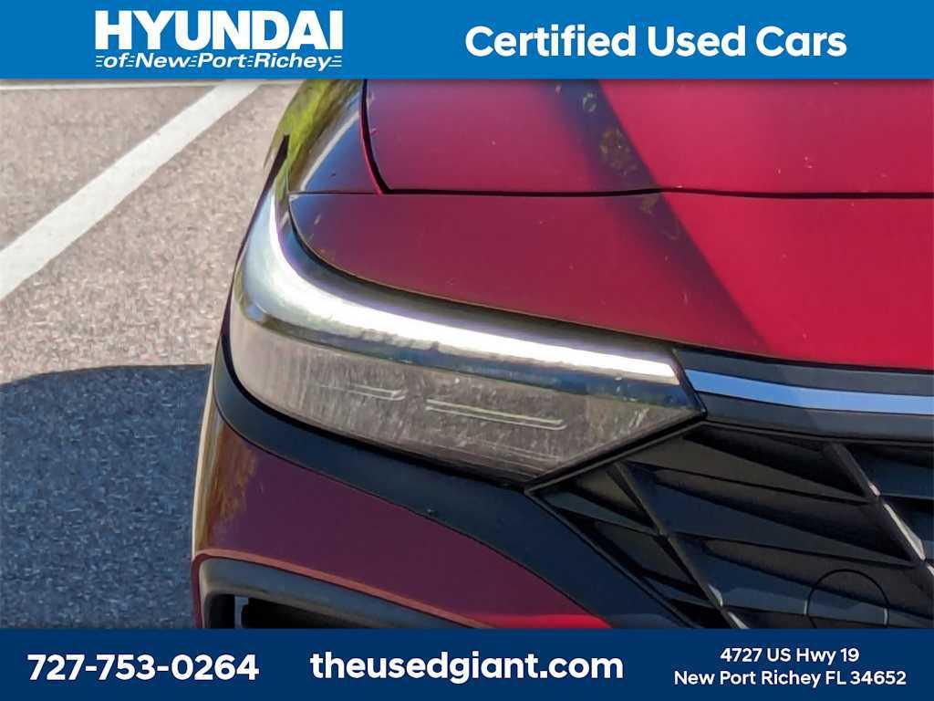 used 2024 Hyundai Elantra car, priced at $17,939