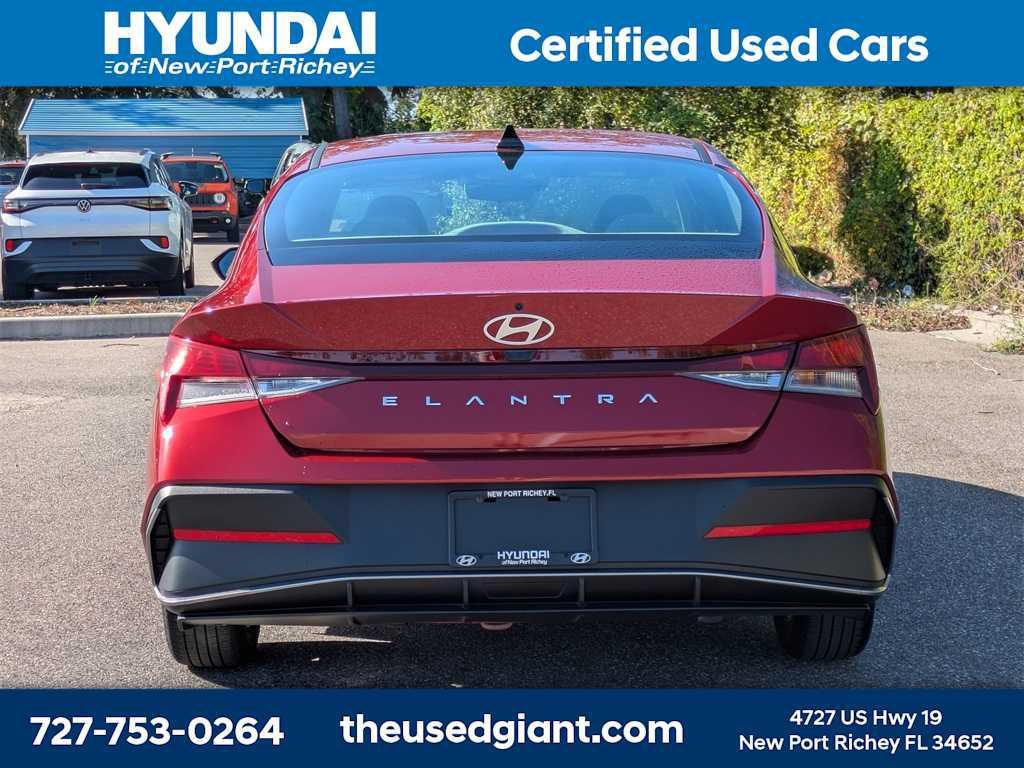used 2024 Hyundai Elantra car, priced at $17,939