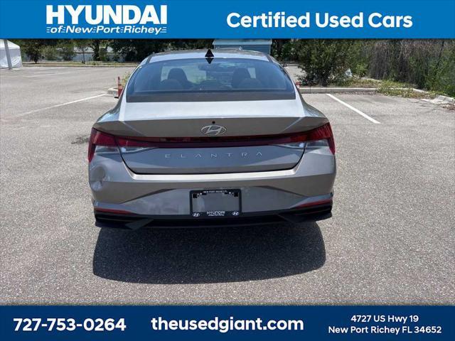 used 2022 Hyundai Elantra car, priced at $17,878