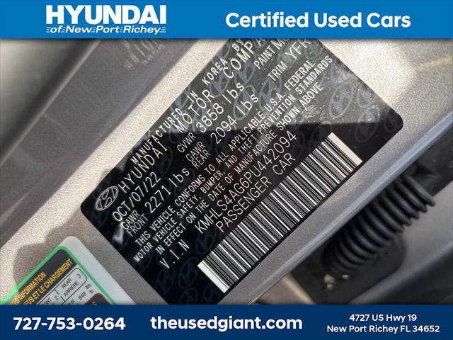 used 2023 Hyundai Elantra car, priced at $18,390