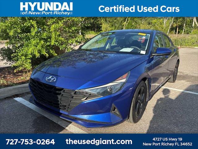used 2022 Hyundai Elantra car, priced at $17,405