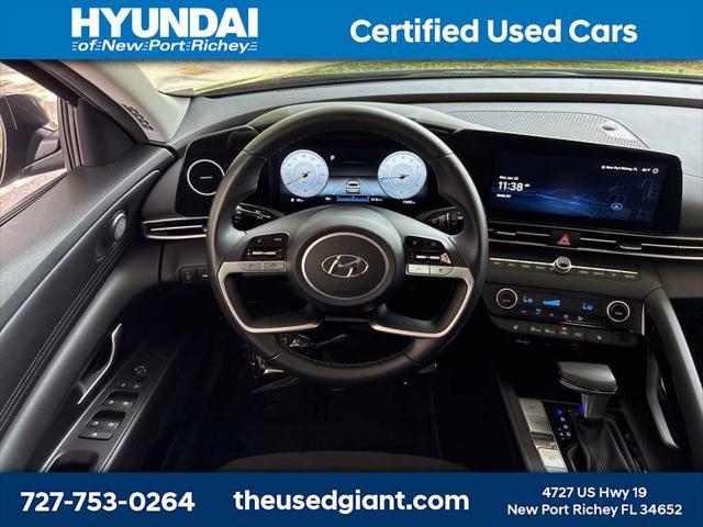used 2023 Hyundai Elantra car, priced at $18,489