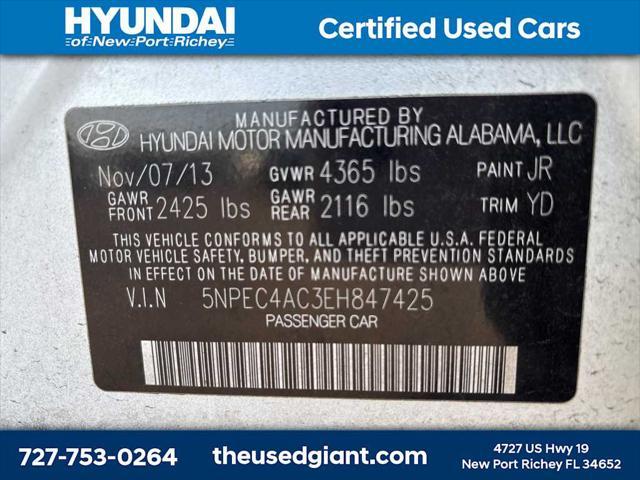used 2014 Hyundai Sonata car, priced at $6,499