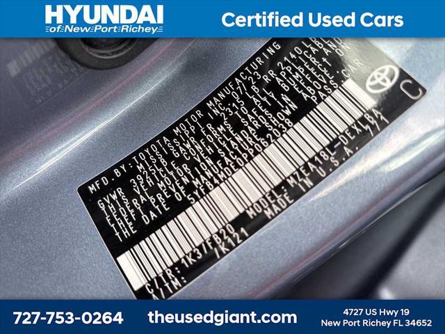 used 2023 Toyota Corolla car, priced at $19,060