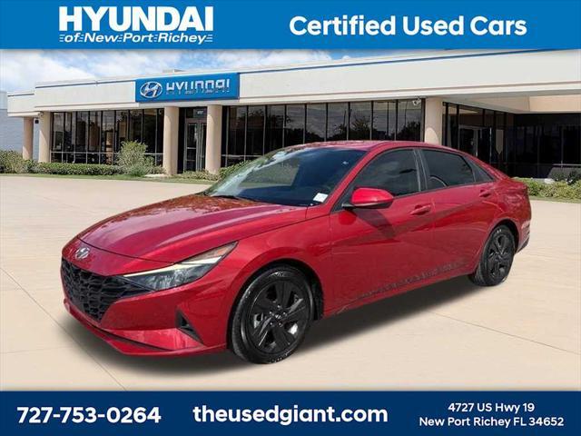 used 2021 Hyundai Elantra car, priced at $13,500