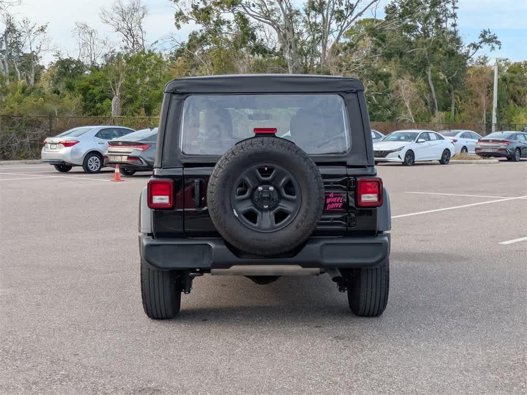 used 2025 Jeep Wrangler car, priced at $32,942
