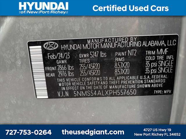 used 2023 Hyundai Santa Fe car, priced at $28,430