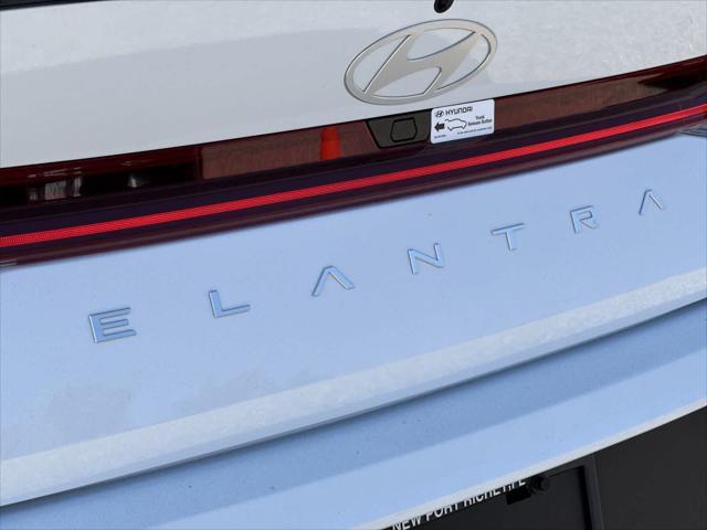 new 2025 Hyundai Elantra car, priced at $29,014