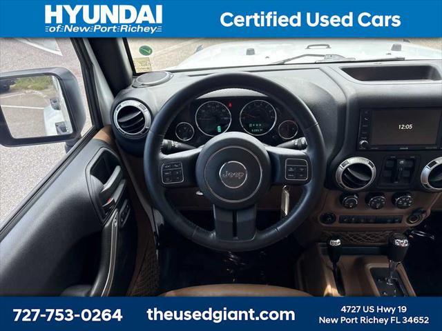 used 2016 Jeep Wrangler Unlimited car, priced at $19,998