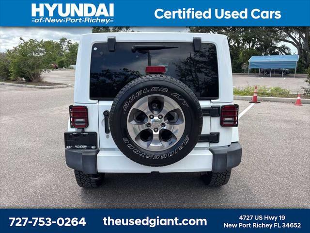 used 2016 Jeep Wrangler Unlimited car, priced at $19,998