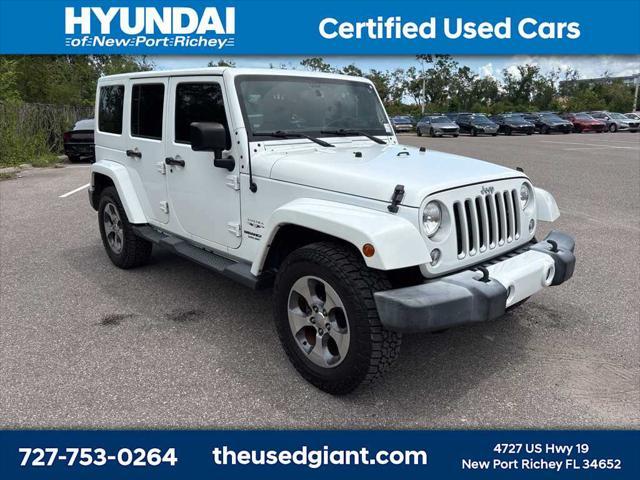 used 2016 Jeep Wrangler Unlimited car, priced at $19,998