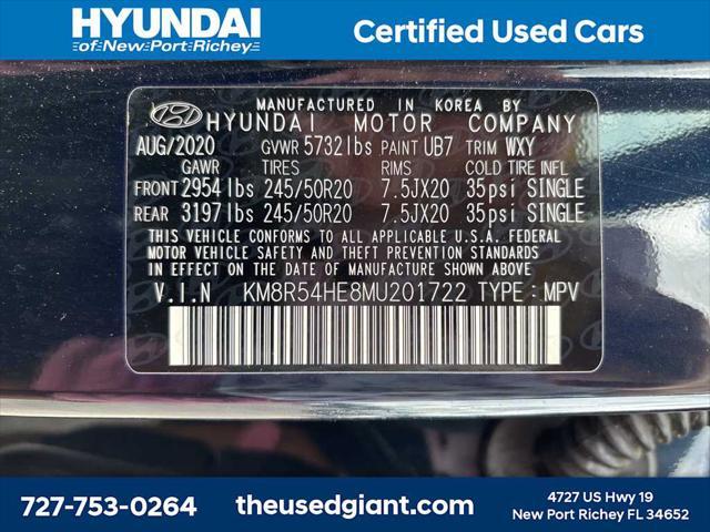 used 2021 Hyundai Palisade car, priced at $27,998