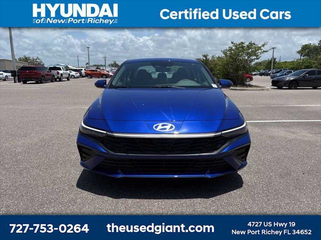 used 2024 Hyundai Elantra car, priced at $18,999