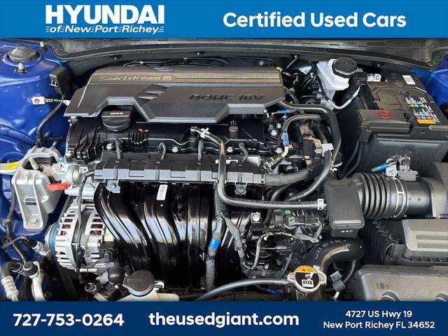 used 2024 Hyundai Elantra car, priced at $18,999
