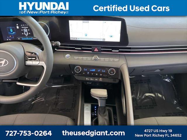 used 2024 Hyundai Elantra car, priced at $18,999