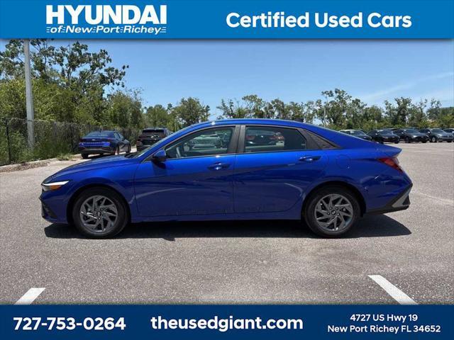 used 2024 Hyundai Elantra car, priced at $18,999