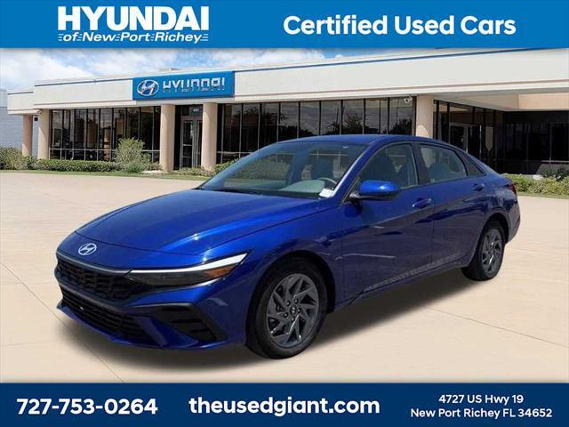 used 2024 Hyundai Elantra car, priced at $18,999