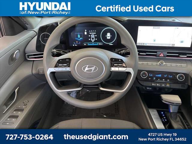 used 2024 Hyundai Elantra car, priced at $18,999